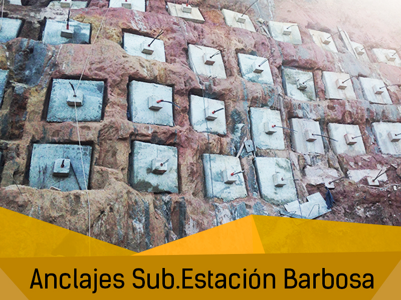 Anclajes Subestacion Barbosa